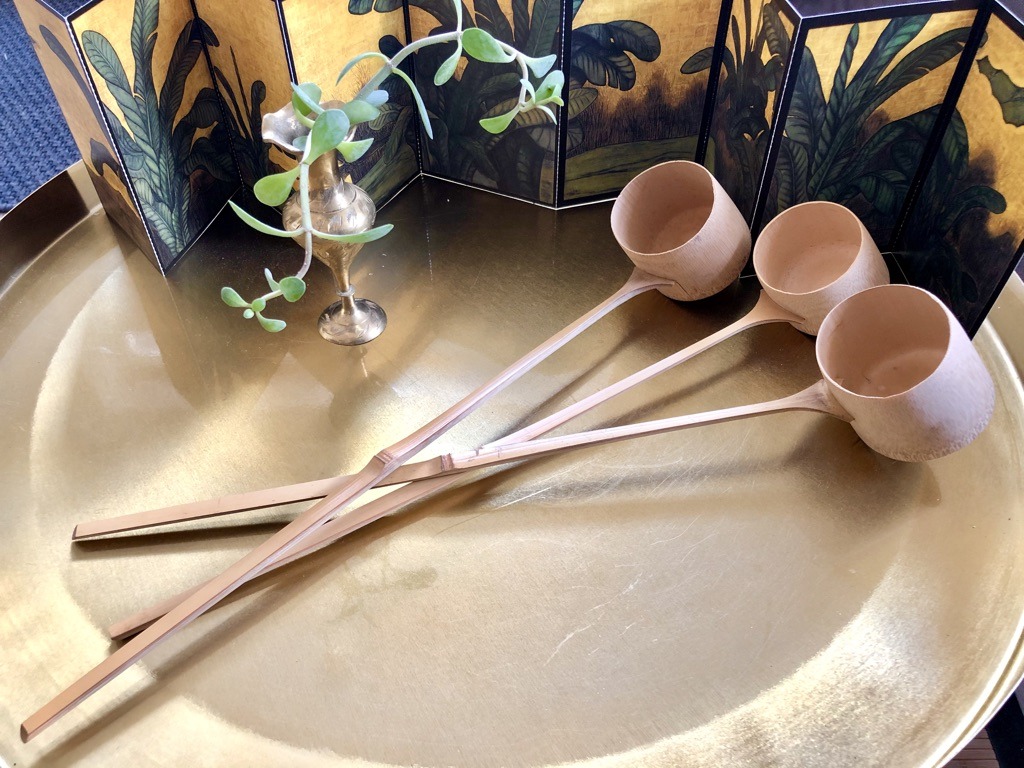 Bambuinen vesikauha hishaku