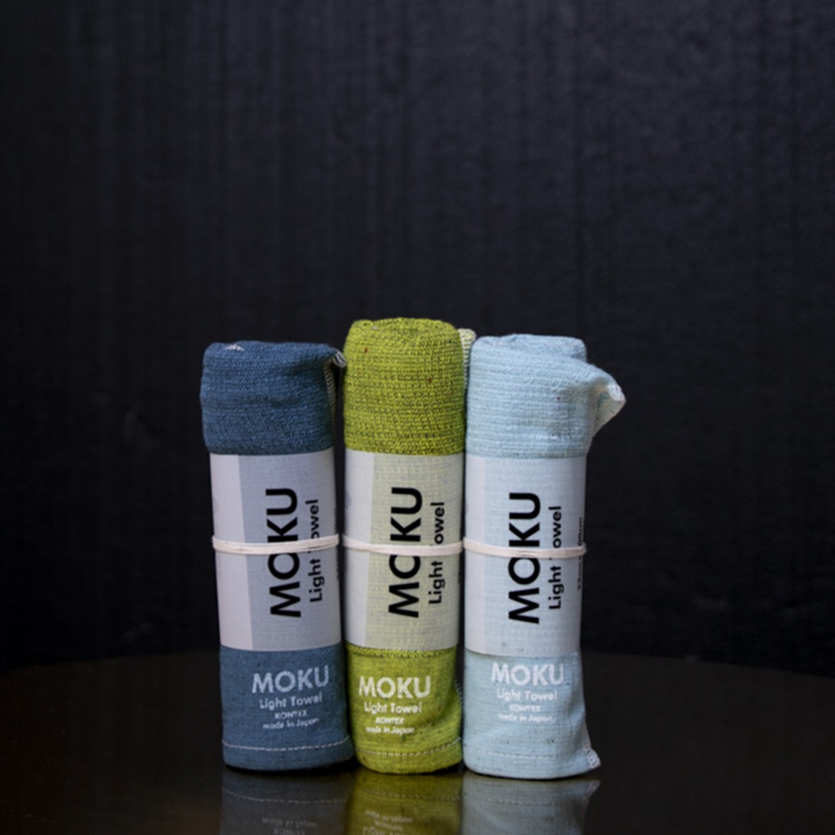 Pieni siniharmaa moku-pyyhe - Image 6