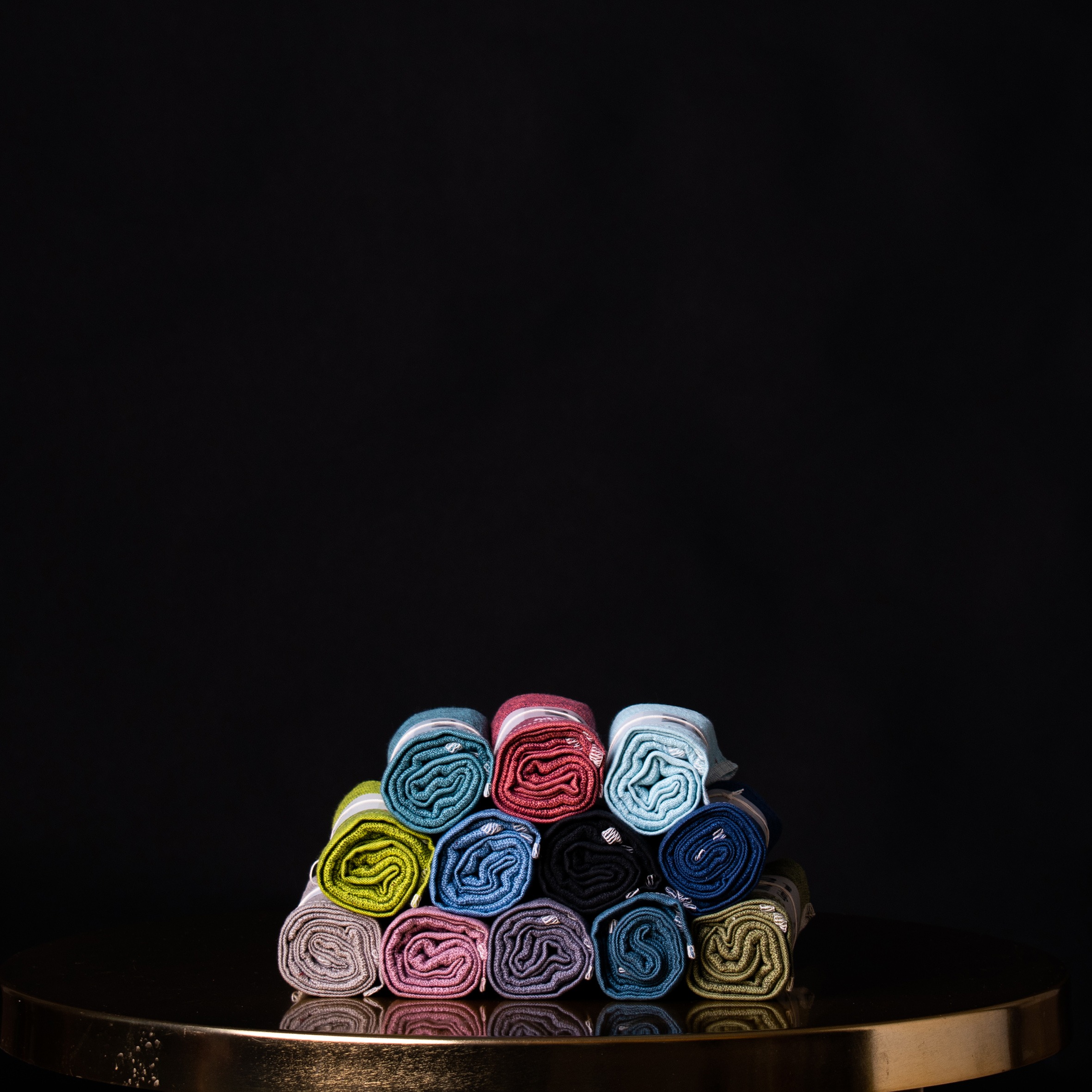 Pieni petrolinvärinen moku-pyyhe - Image 2