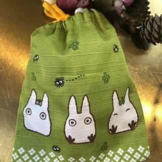 Totoro-säilytyspussi