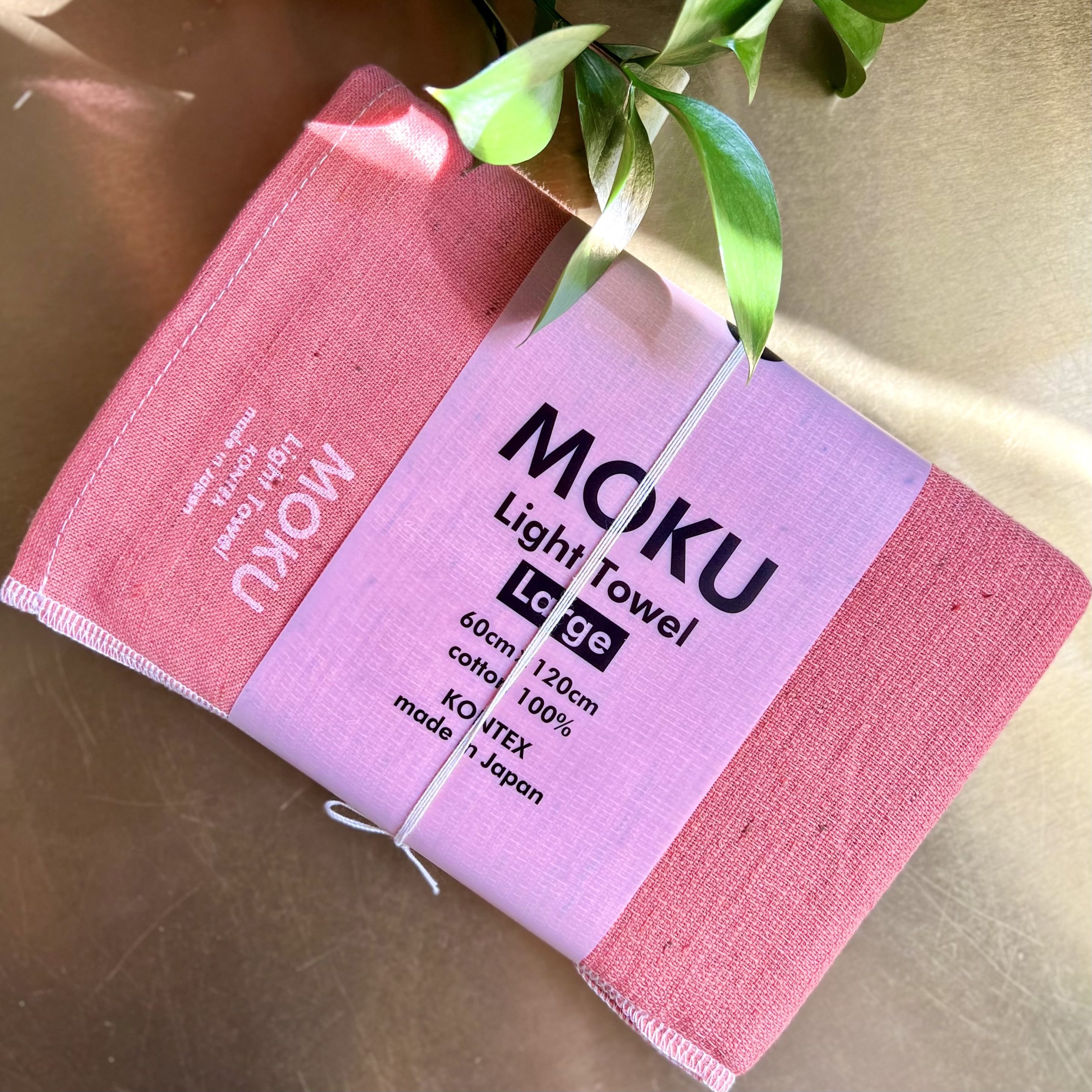 Iso koralli moku-pyyhe