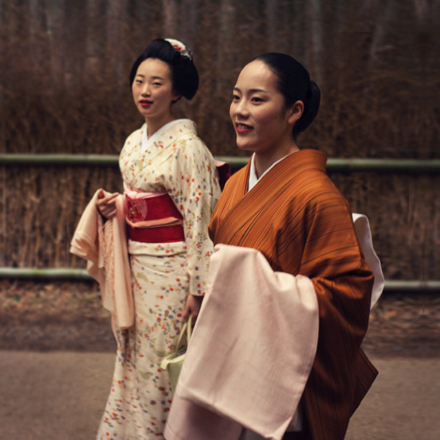 Tabin kimonokoulu ensimmäinen luokka 26.4.