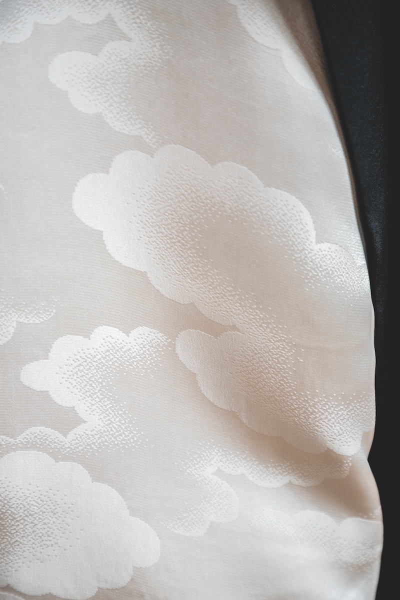 Musta haori sinisävyisellä maisemalla #163 - Image 7