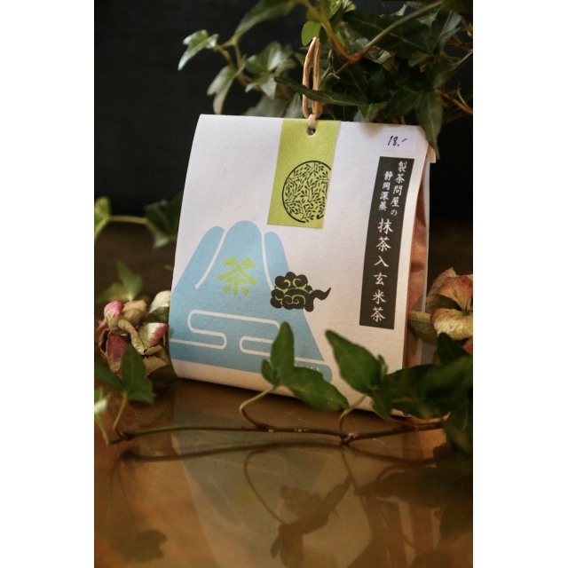 Fuji-vuori matchalla maustettu genmaicha