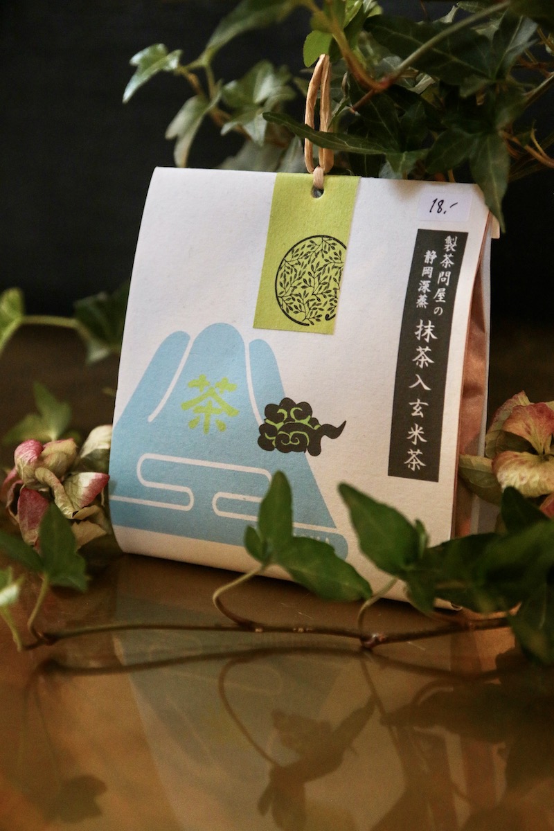 Fuji-vuori matchalla maustettu genmaicha