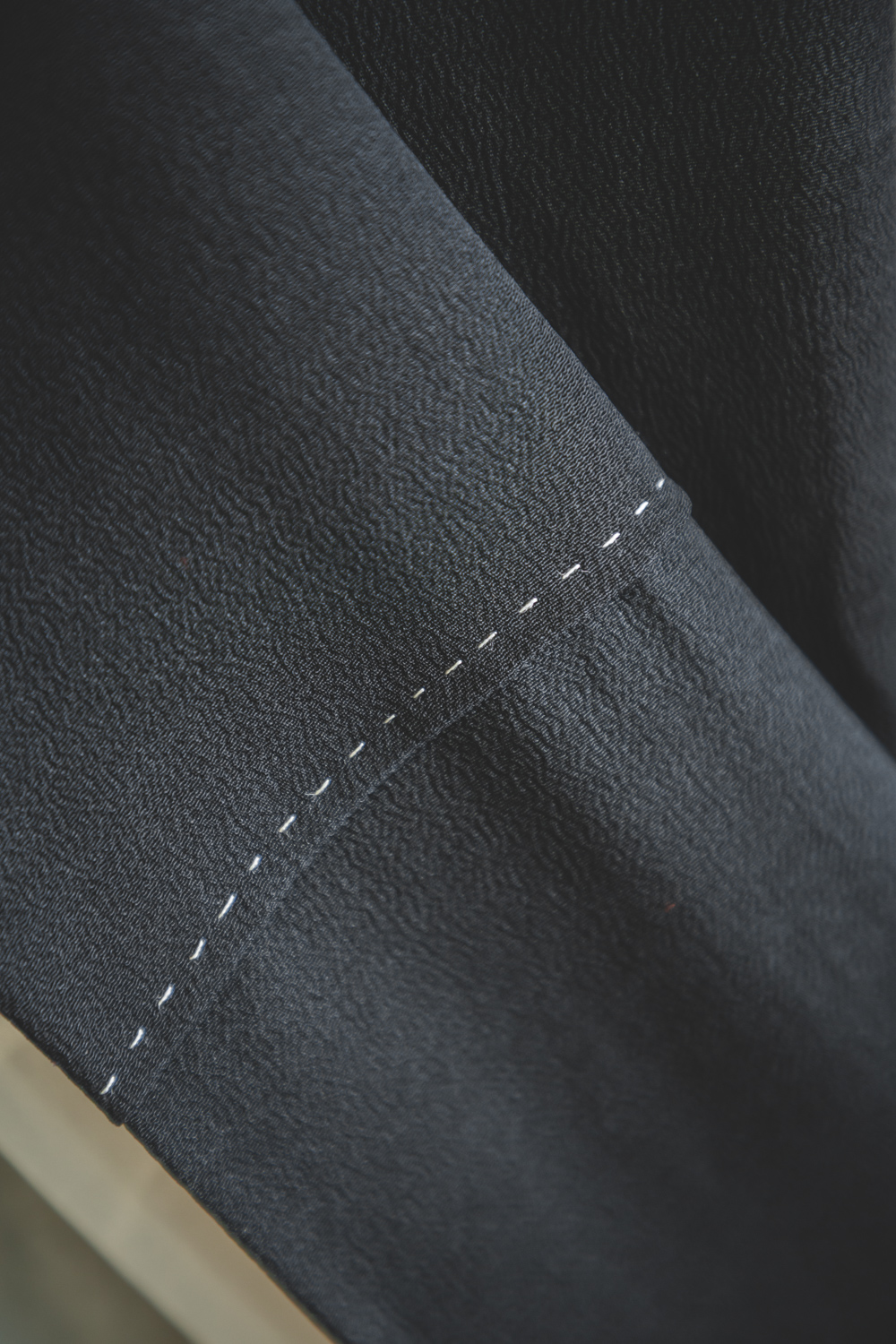 Kurotomesode kukkapyörteellä #550 - Image 8