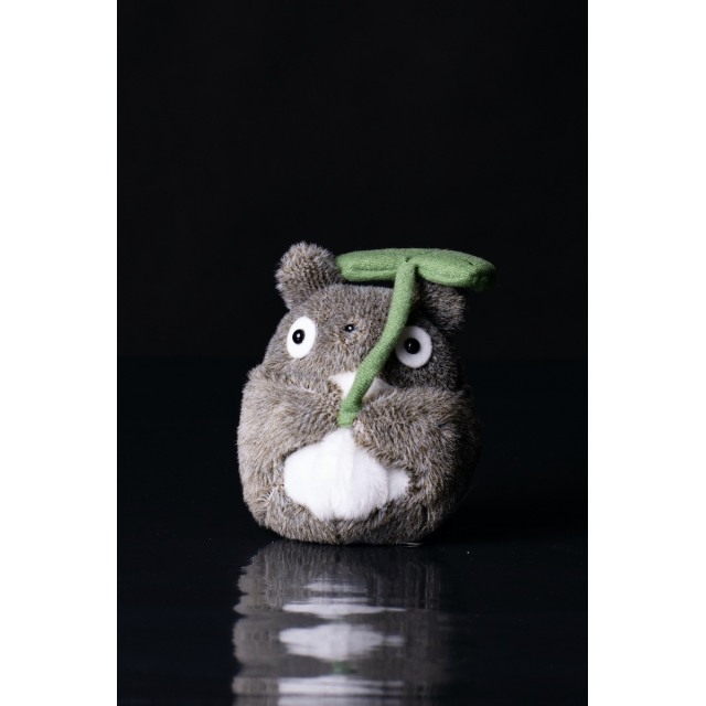 Pieni Oototoro lehden kanssa 10 cm