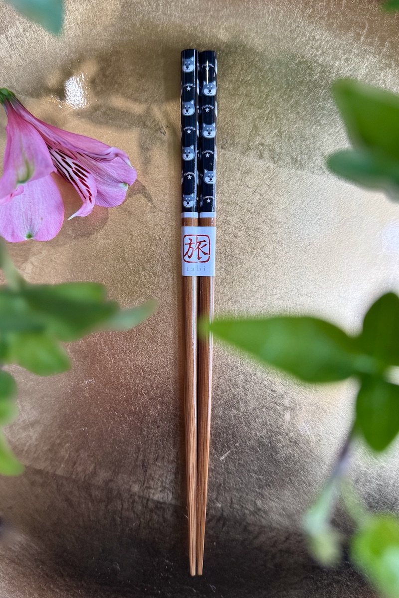 Syömäpuikot Shiba Musta