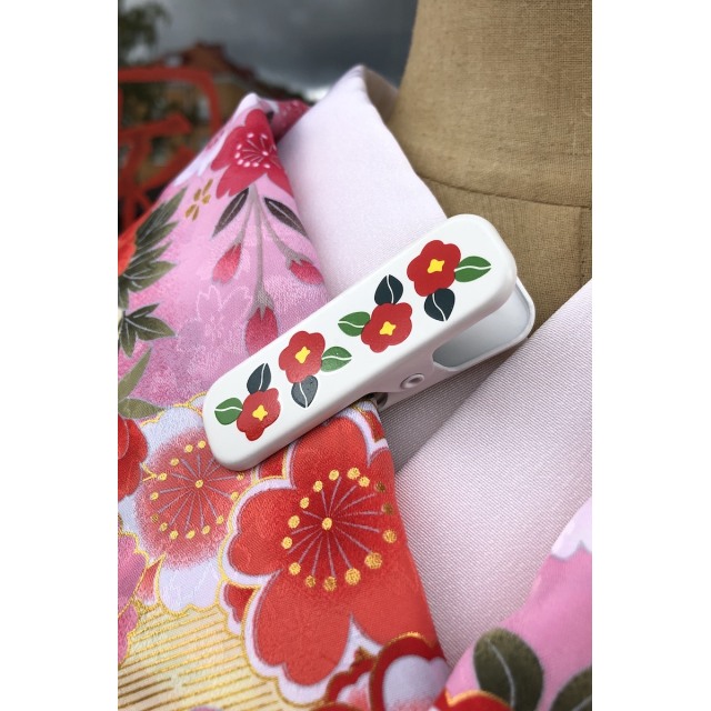 Kukkakuvioinen obi clip