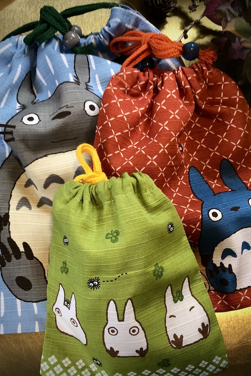 Totoro-säilytyspussi