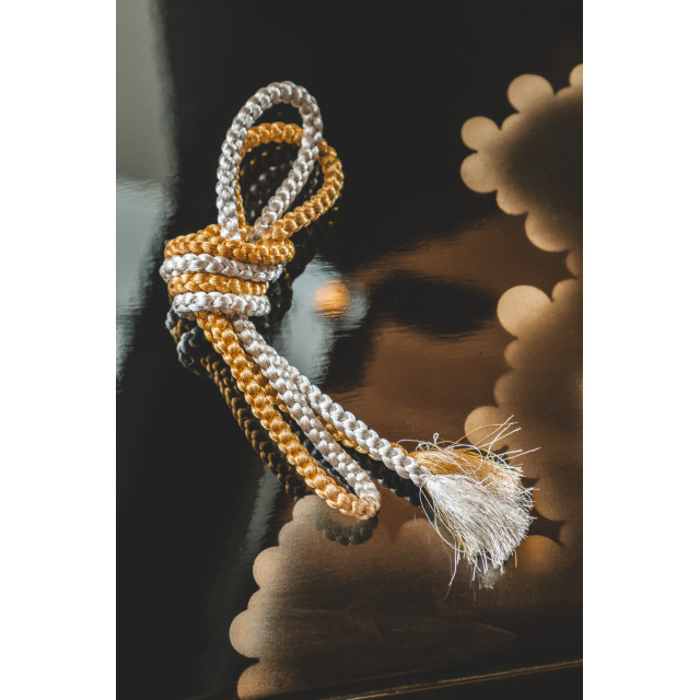 Kulta-hopeinen obijime #315