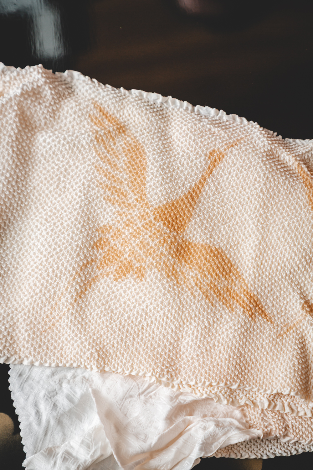 Vaalea obiage kurkikuviolla #420 - Image 2