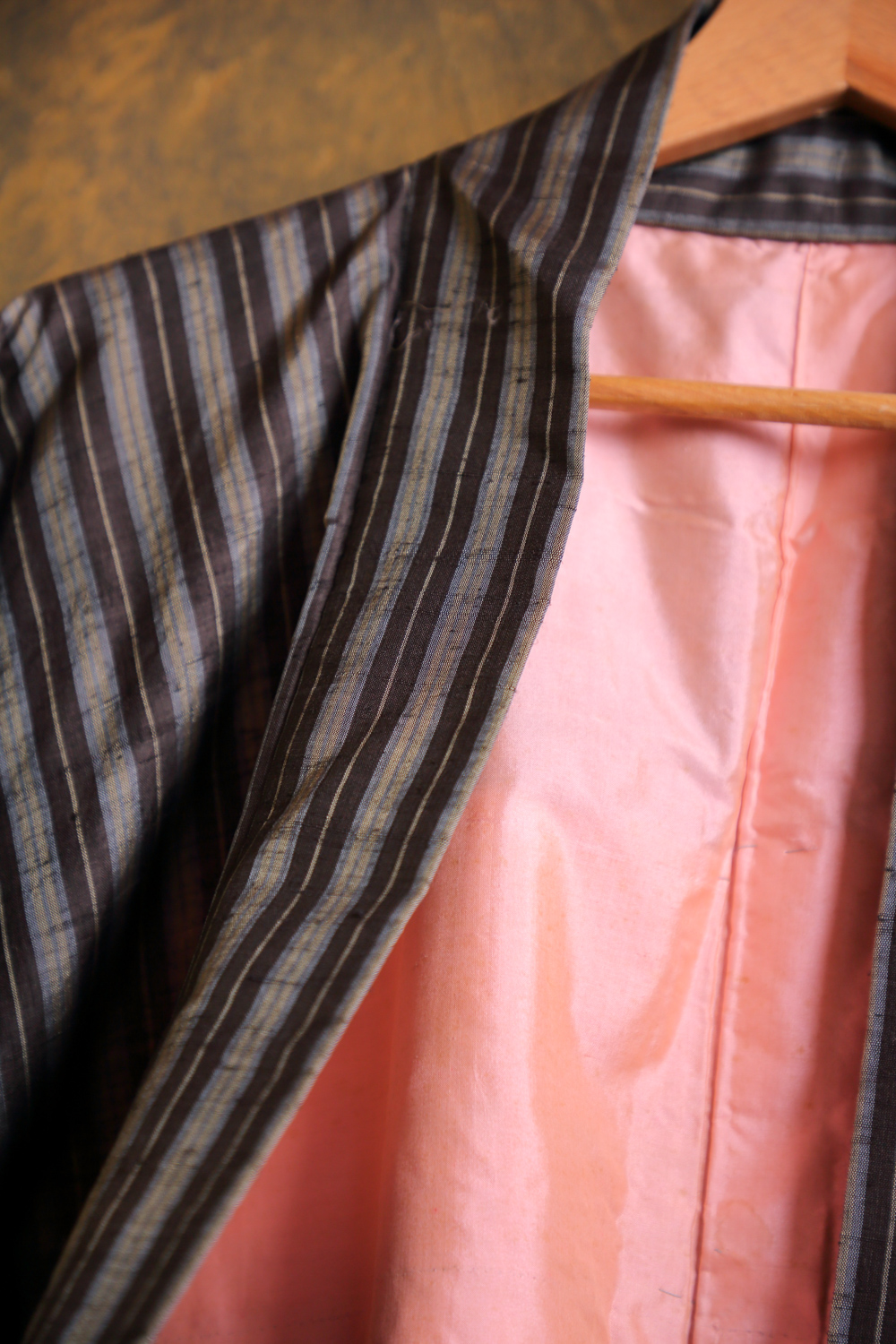 Harmaa raidallinen haori #220 - Image 4