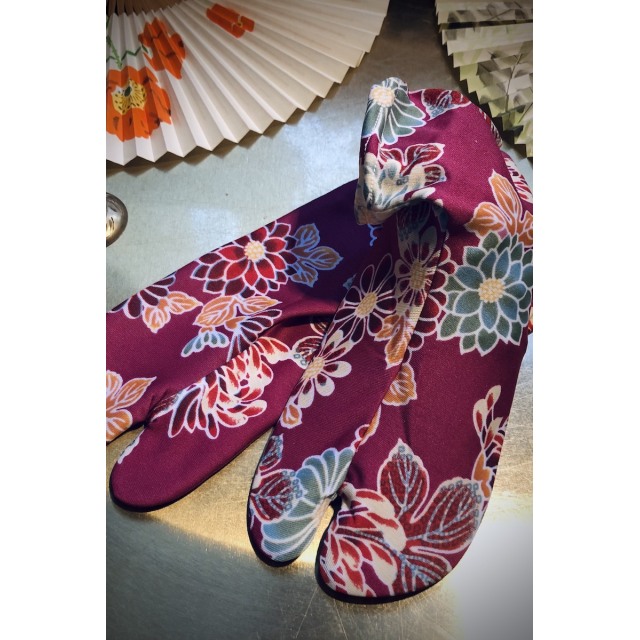 Tabi-sukat (värikkäät)