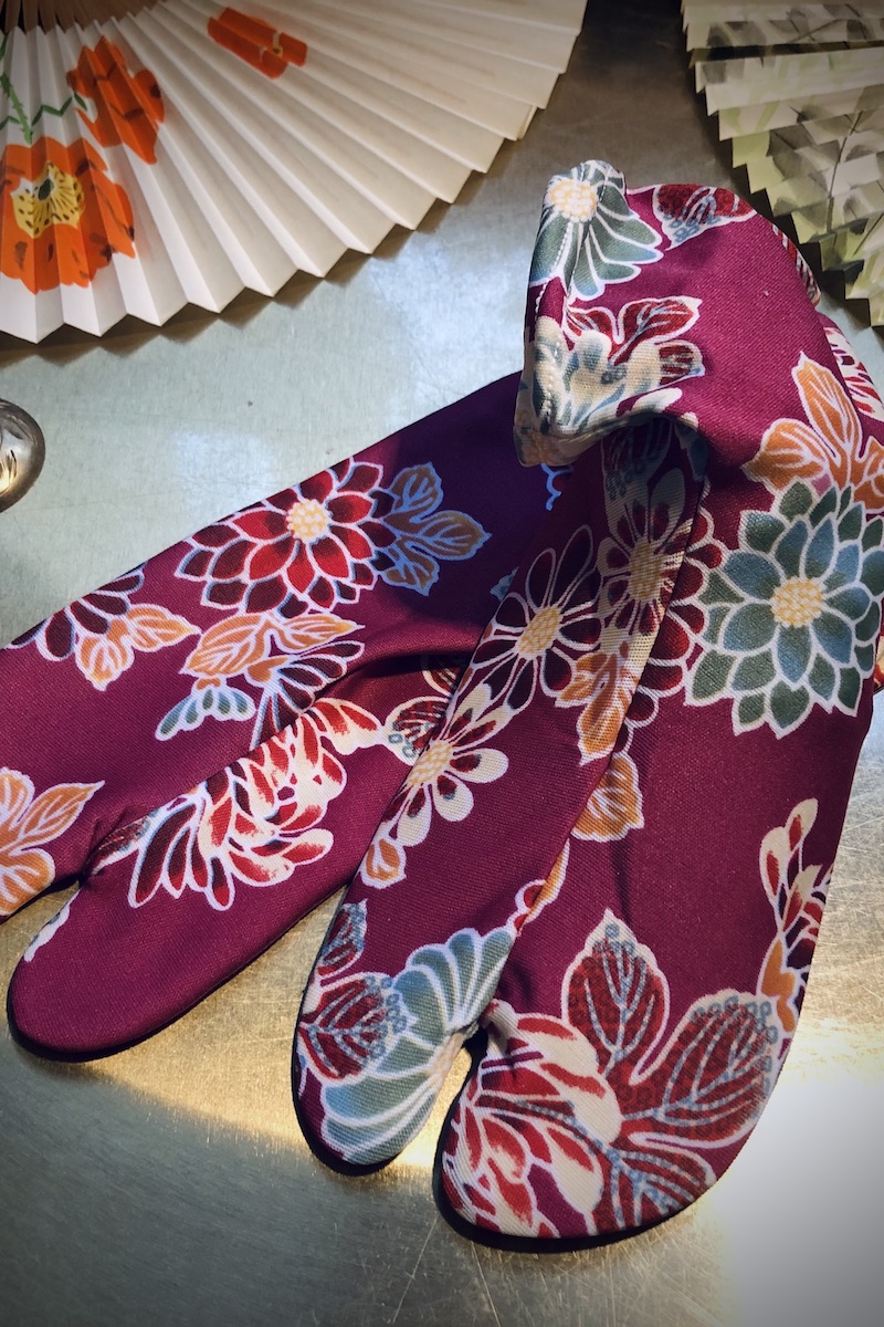 Tabi-sukat (värikkäät)