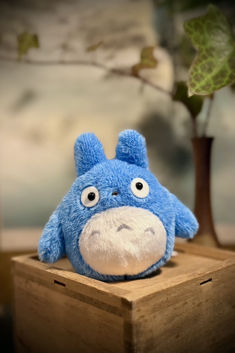 Pieni sininen Chutotoro 10 cm