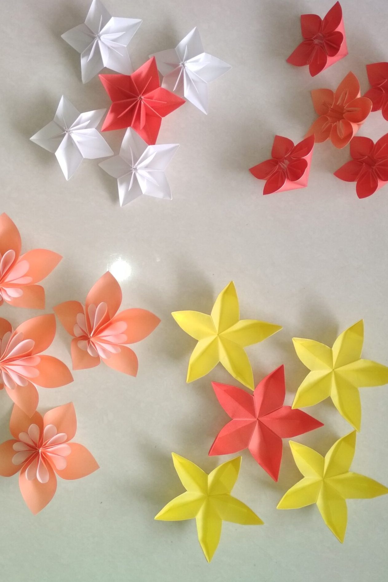 Tabin yksityinen origamipaja 2.5. Kevään kukkaset