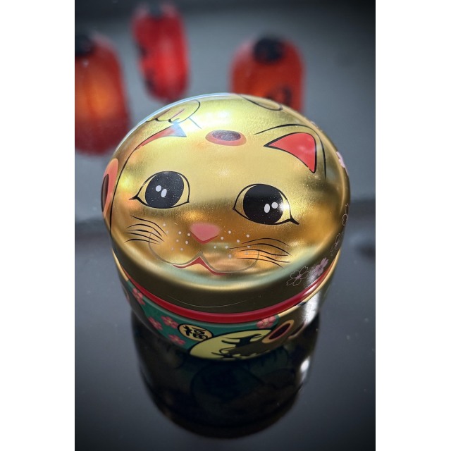 Teepurkki Manekineko kultainen
