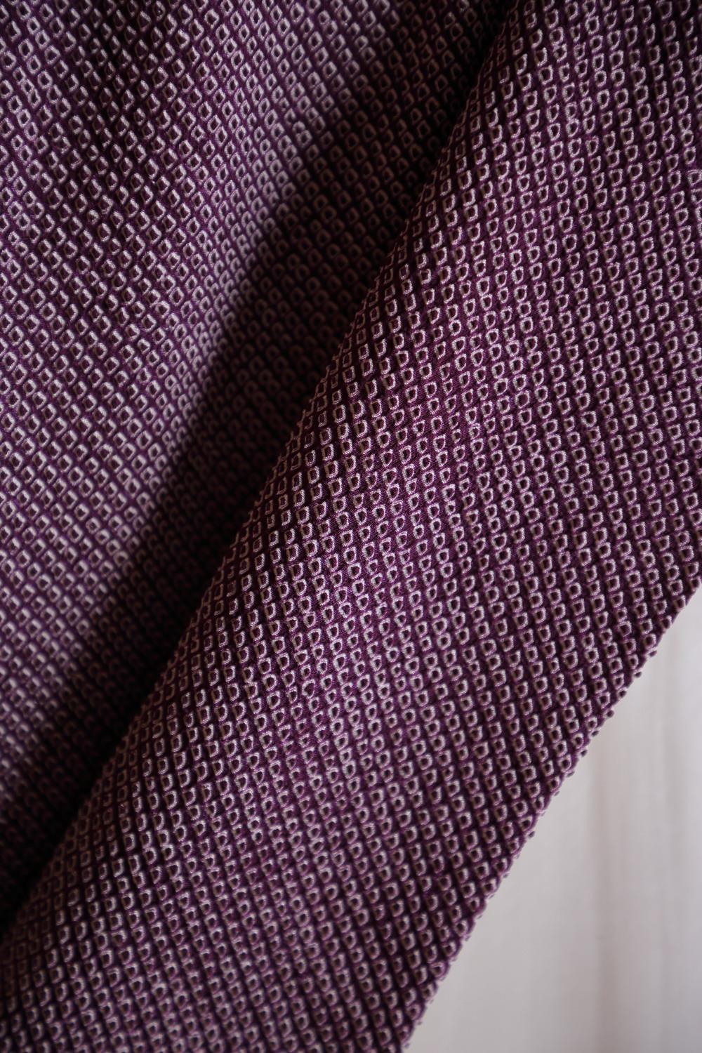 Luumunpunainen solmuvärjätty kimono #599 - Image 3