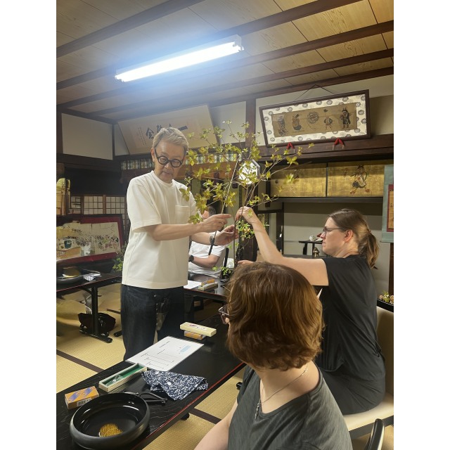Foorakun ikebana-työpaja 10.10. kello 11